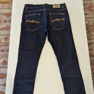 Nudie Jeans Co. Denim Jeans // Lean Dean Fit // Dry 16 Dips Wash // Size 32/32
